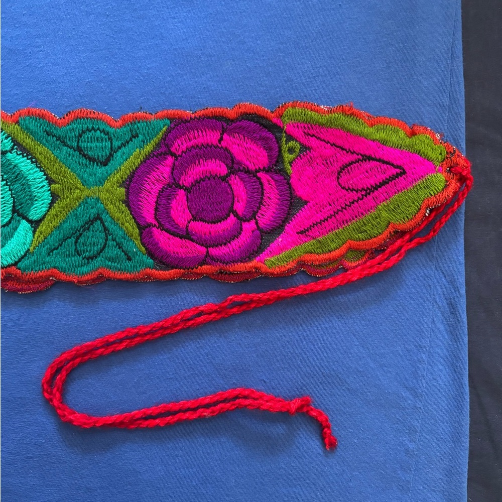 Cinturon bordado artesanal - Picture 6 of 6